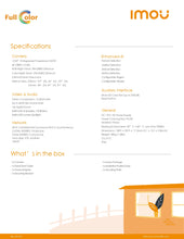 Load image into Gallery viewer, Imou Knight Full Colour 4K Smart Wi-Fi CCTV Camera