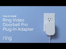 Load and play video in Gallery viewer, Ring Video Doorbell Pro 2 with Plug-In Adapter
