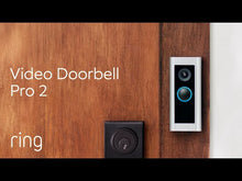 Load and play video in Gallery viewer, Ring Wi-Fi Video Doorbell Pro 2 Hardwired