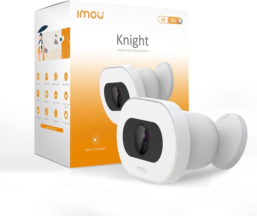 Imou Knight Full Colour 4K Smart Wi-Fi CCTV Camera – Simply Safe Home